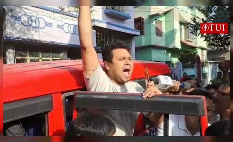 গ্রেফতার কলকাতা হাইকোর্টের আইনজীবি ও কংগ্রেস নেতা কৌস্তভ বাগচী
